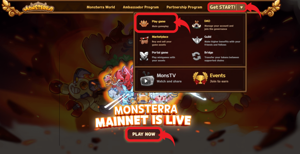 Monsterra公式サイト